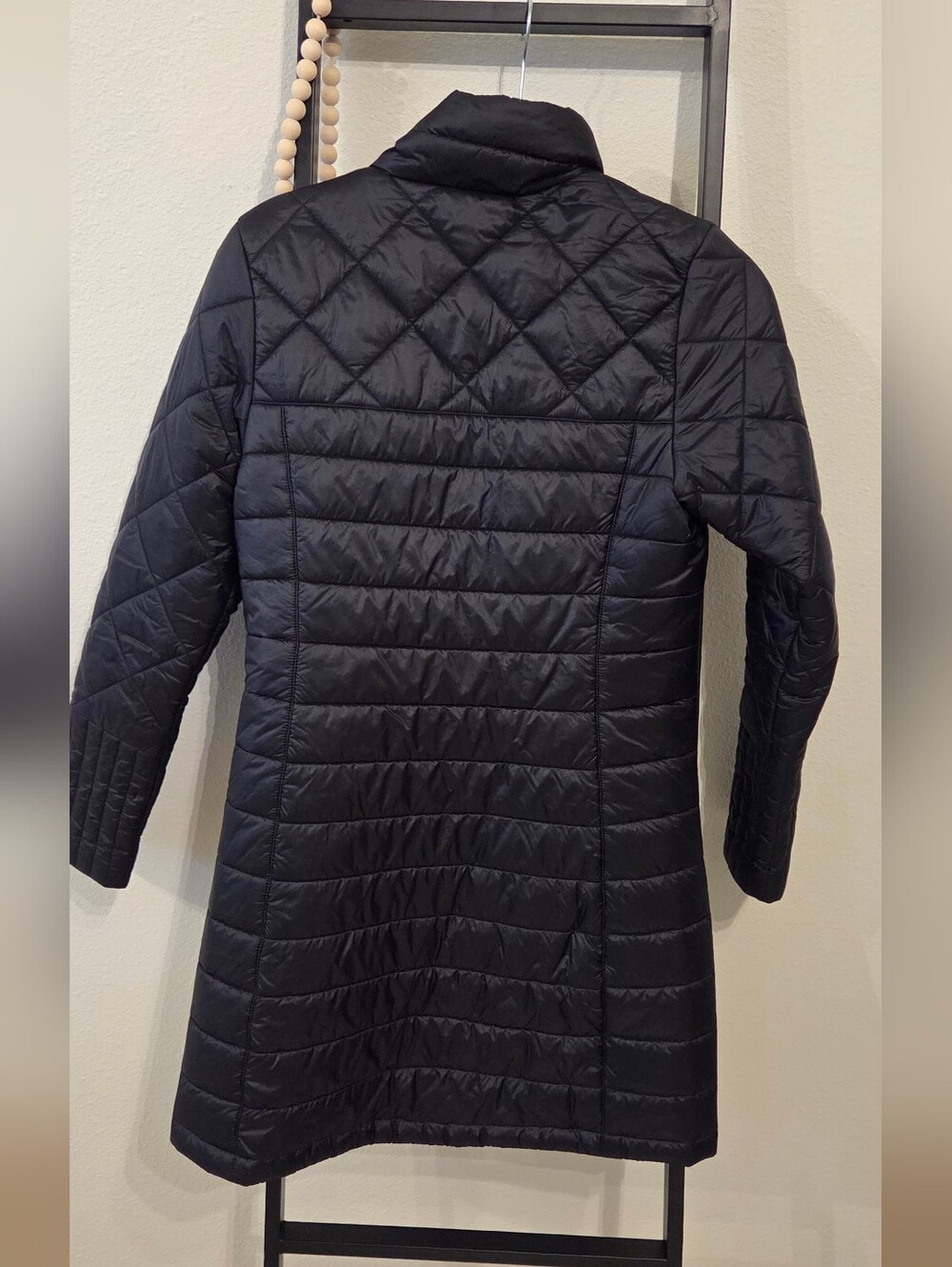 Patagonia Women's Nano Puff Parka Jacket Black XS Lightweight Insulated - Picture 3 of 6